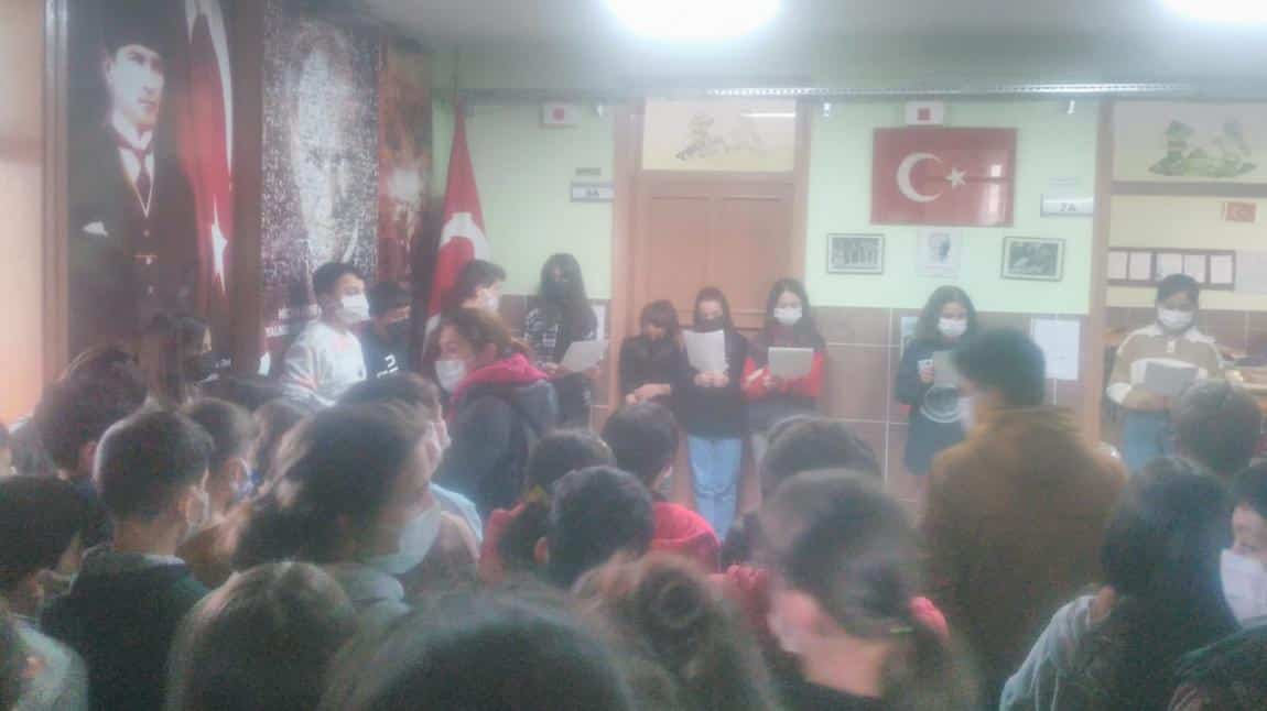21 Mart Türk Dünyası ve Toplulukları Kutlama Haftası'nı Kutladık